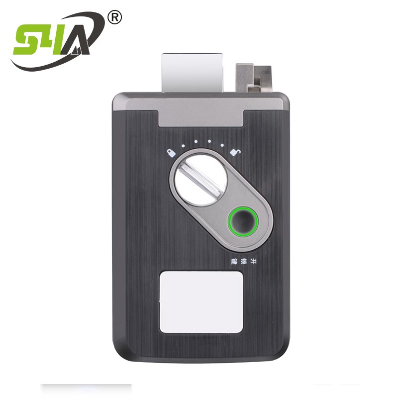 Wireless Lock set With Standalone access control keypad and push button to open door function wireless access control system