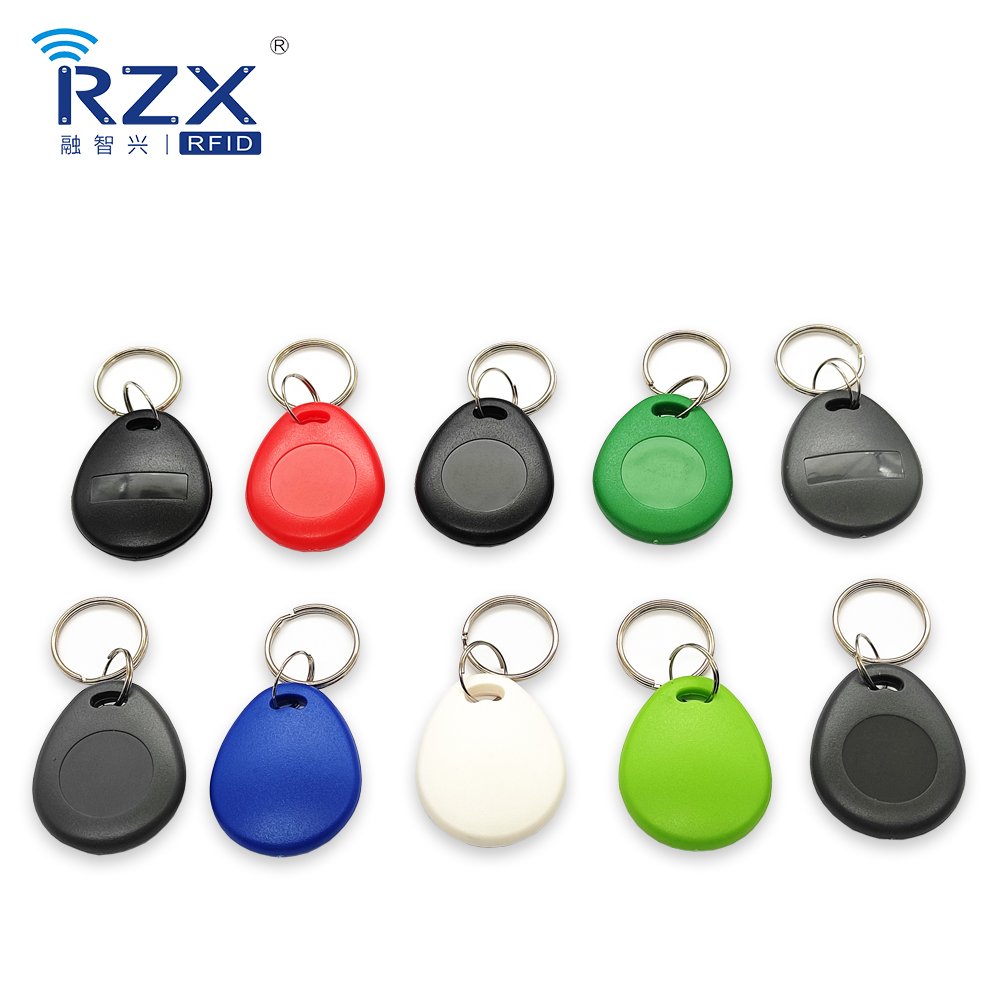 Printable ABS Key Tag 13.56Mhz FM11RF08 RFID Keyfobs ISO14443A door Access controlKeychain