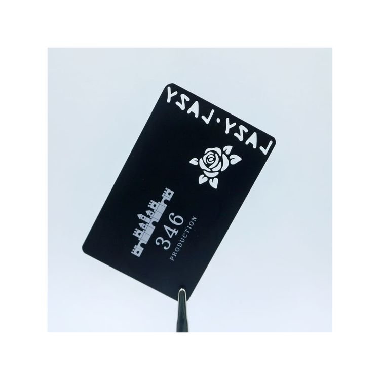 Cheap Price Custom NFC Digital Smart Business Metal Card Smart Rewritable Social Media Card