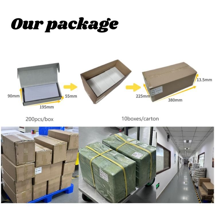 Cheap Price Custom NFC Digital Smart Business Metal Card Smart Rewritable Social Media Card