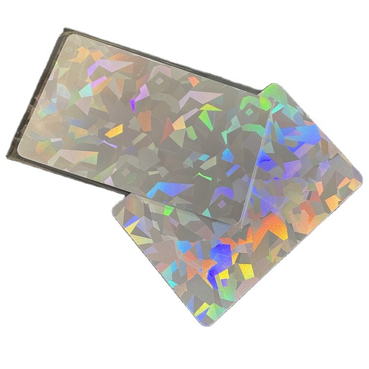 Diamond Hologram Effect PVC Printable Blank Nfc 213 Card