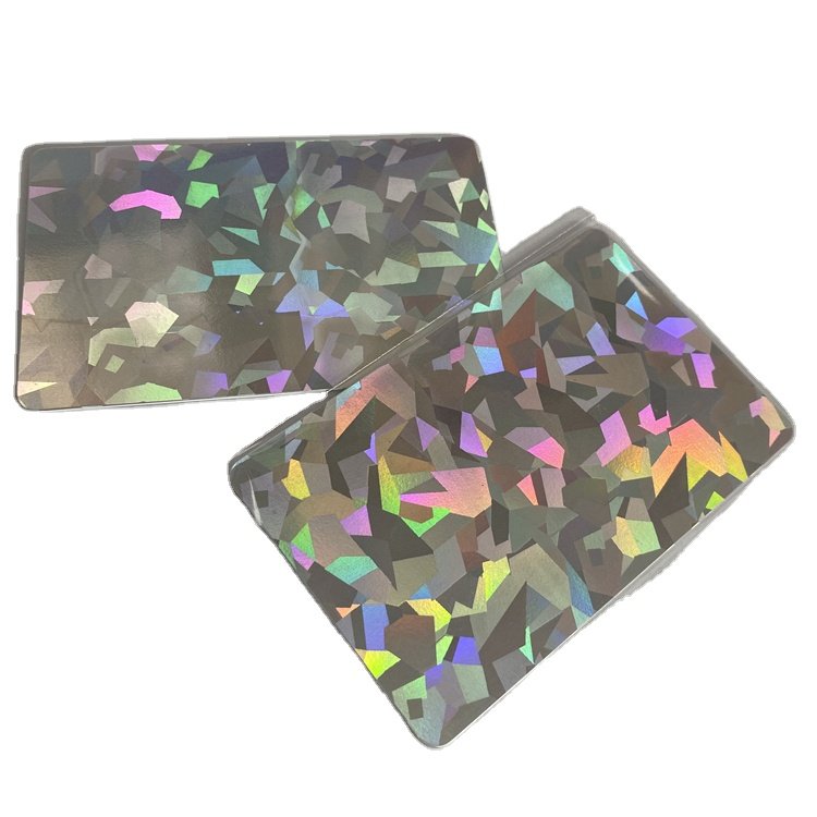 Diamond Hologram Effect PVC Printable Blank Nfc 213 Card