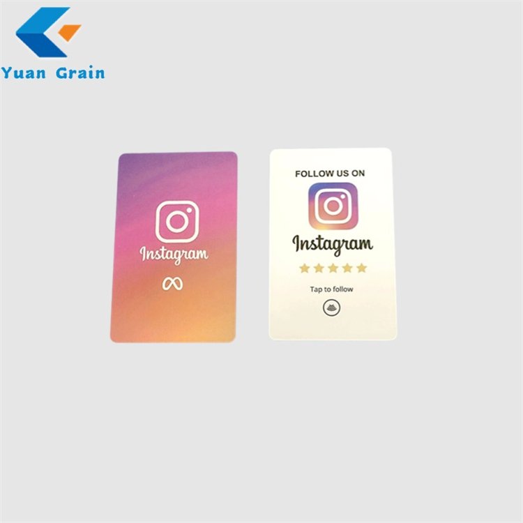 Social Review Tap Card QR Code Contactless NFC Tap Card Unlimited Use nfc Cards NFC for Google Review business application