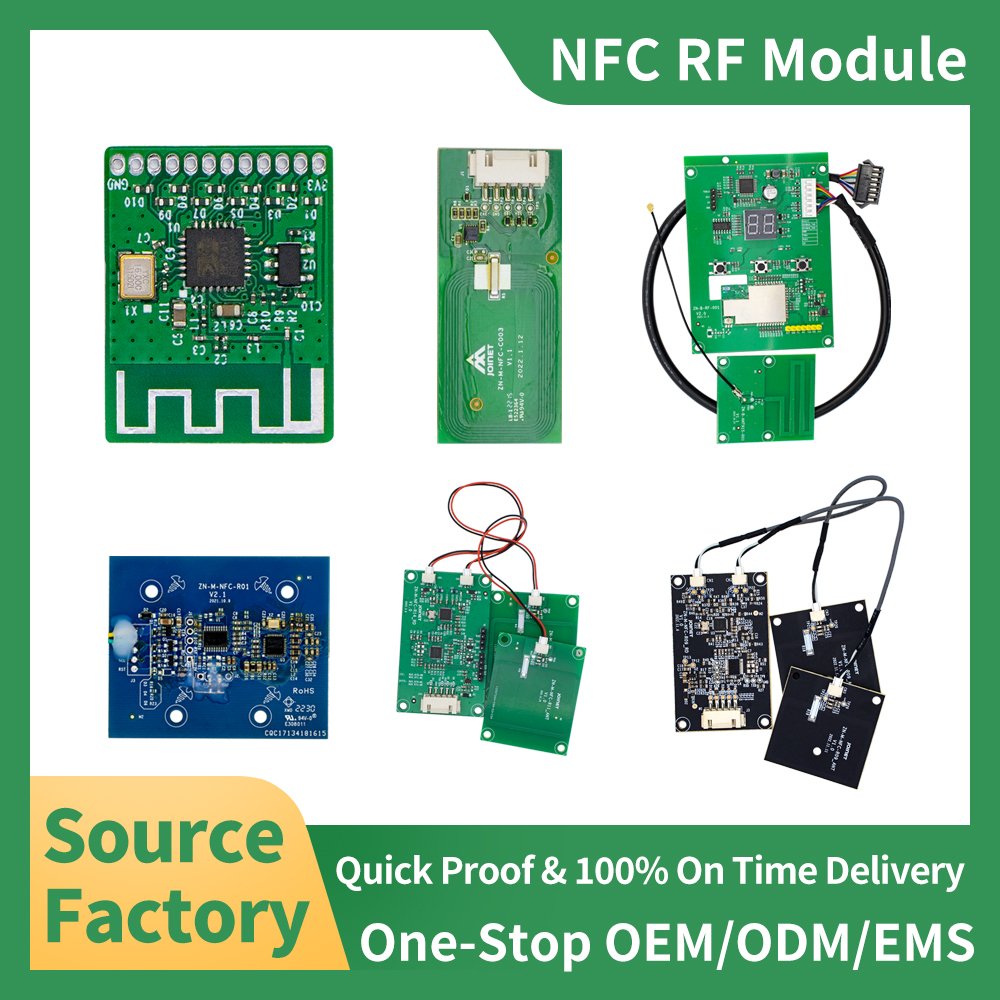 13.56mhz Dual Frequency NFC Contactless Customized RFID Writer Smart Access Control Card Reader Module