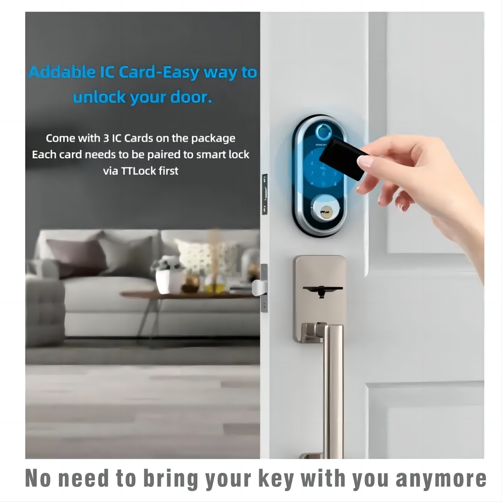 Customizable PVC RFID NFC Keyfob Keychain Mini 13.56MHz Epoxy Tag for Social Media Sharing and Access Control