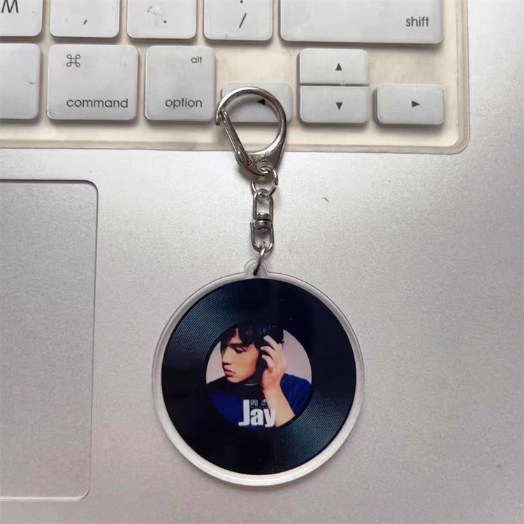 DIY Durable Nfc Mini Album Music Card Key Chain And Video Play Compatible For Iphone And Android