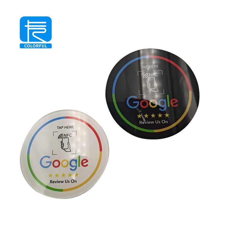 Custom Acrylic Table Stand NFC Restaurant Menu Holder Bar NFC Menu Display Stand QR Code