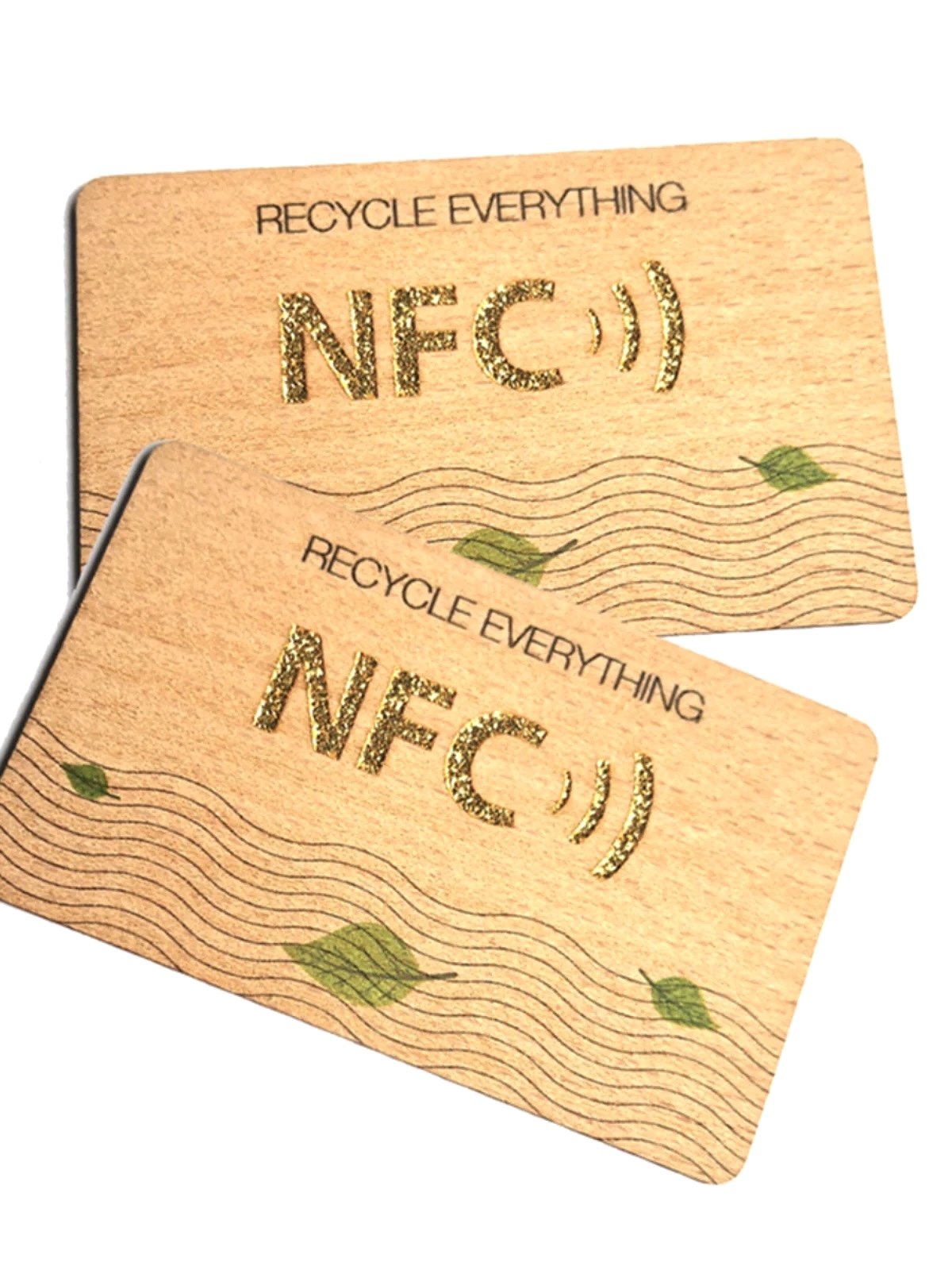 Custom Logo Laser Engraved Printed Wood RFID NFC Card Bamboo Business Card Access Control Hotel Room Door Key Card