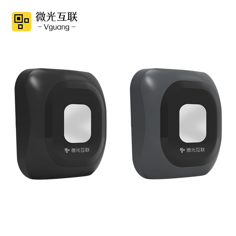 MP86 Ethernet RS485 Wiegand Interface Access Control Turnstile Stock QR Code Reader for Secure Access with silver and gray color