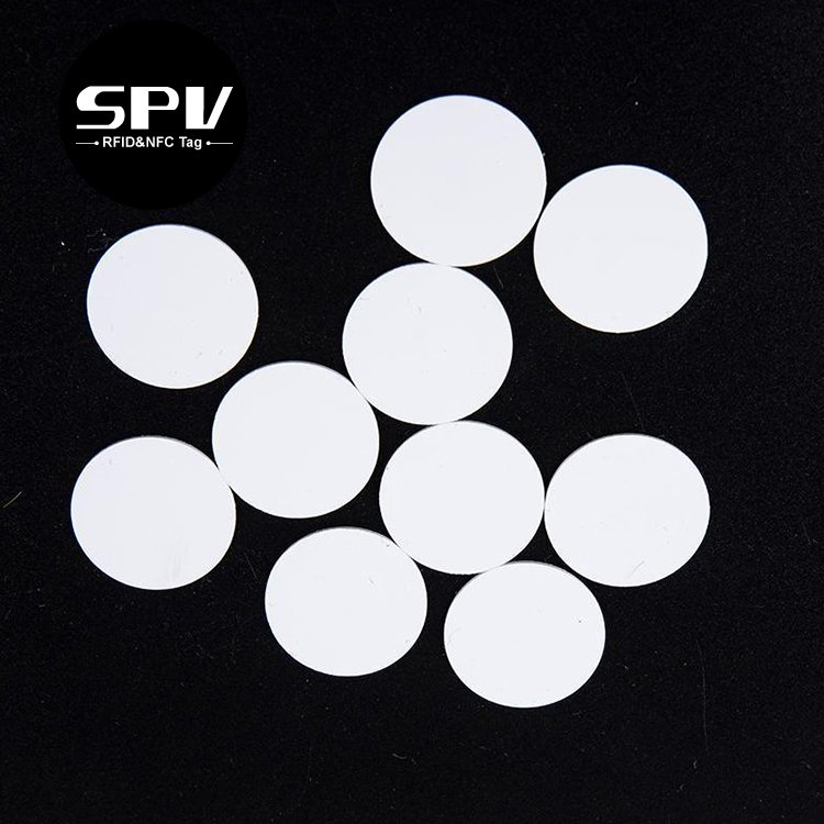 Waterproof 13.56MHz NXP NFC NTAG215 Round Coin Tag