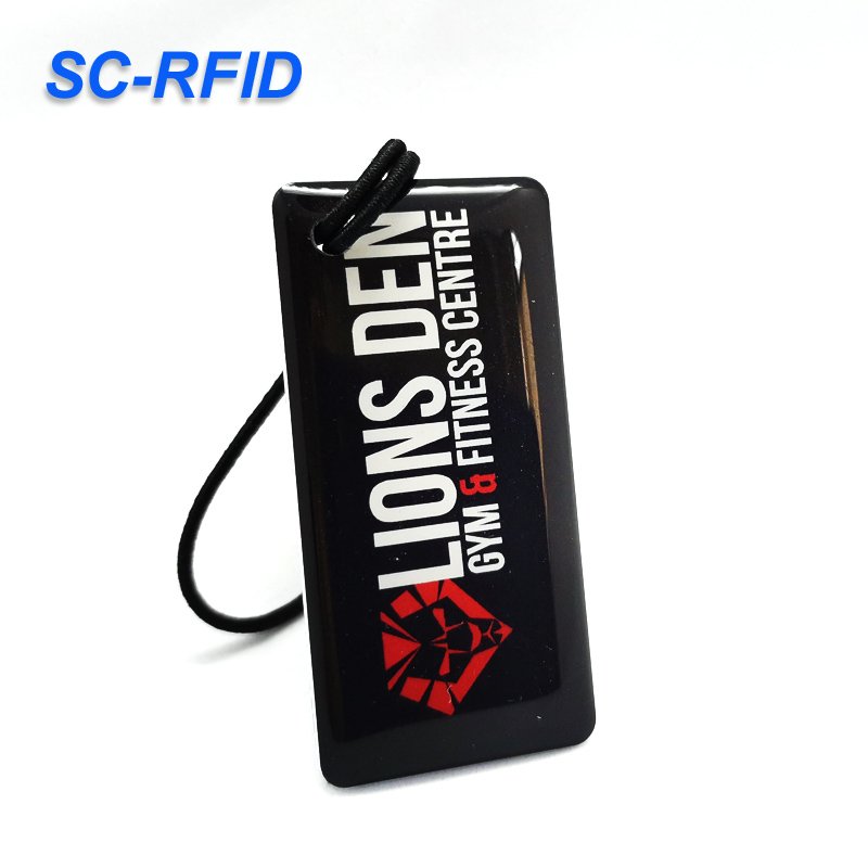 Sencan Custom Rewritable LF T5577 Epoxy Keyfob 125KHz RFID Smart Epoxy card tag for Access Control system