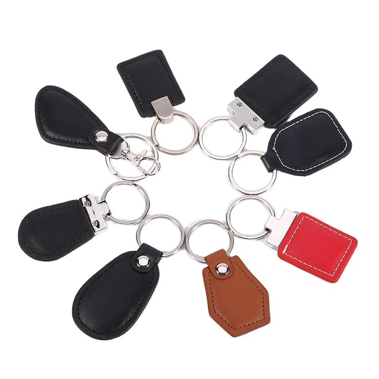Leather RFID Keyfob LT-25 LF HF rfid keychain waterproof Identification