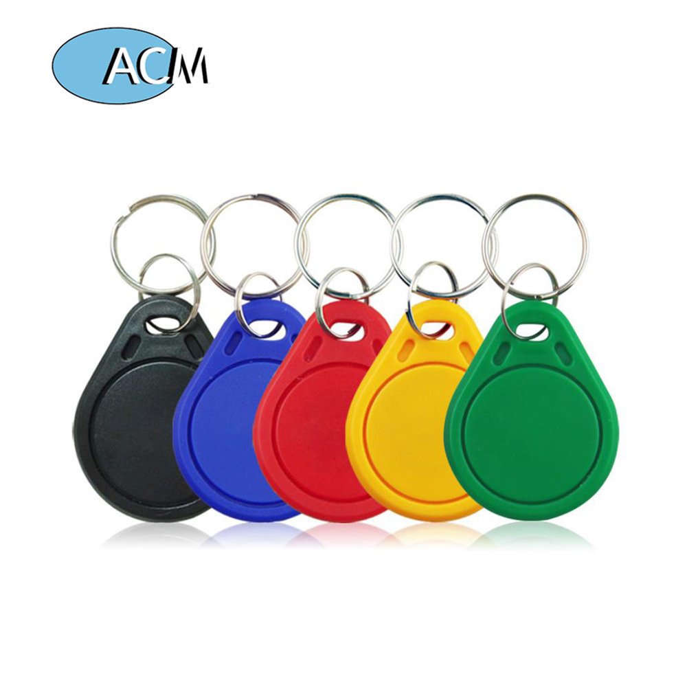 Customize OEM Color Print Logo 125Khz Proximity ID Card Chip RFID Tag Key Fob 13.56Mhz Keyfobs Access Control RFID keychain