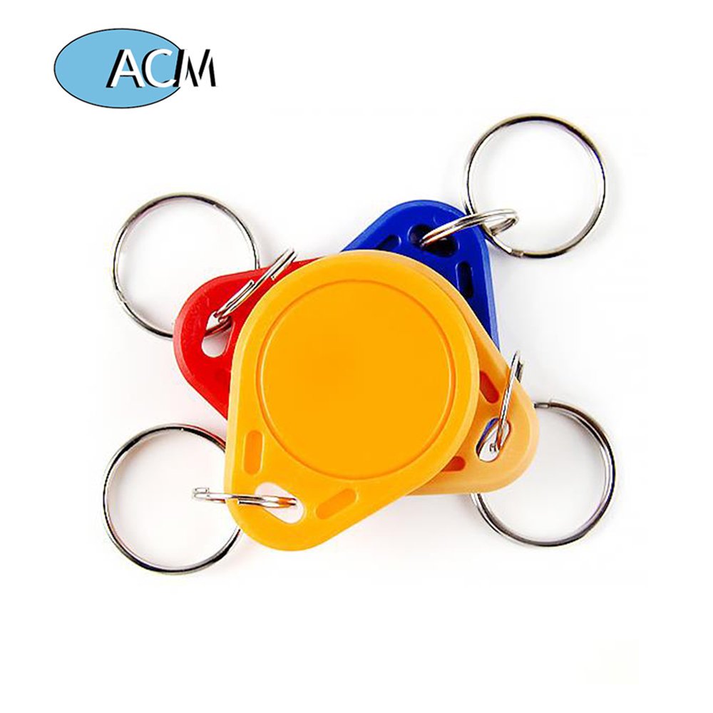 Customize OEM Color Print Logo 125Khz Proximity ID Card Chip RFID Tag Key Fob 13.56Mhz Keyfobs Access Control RFID keychain