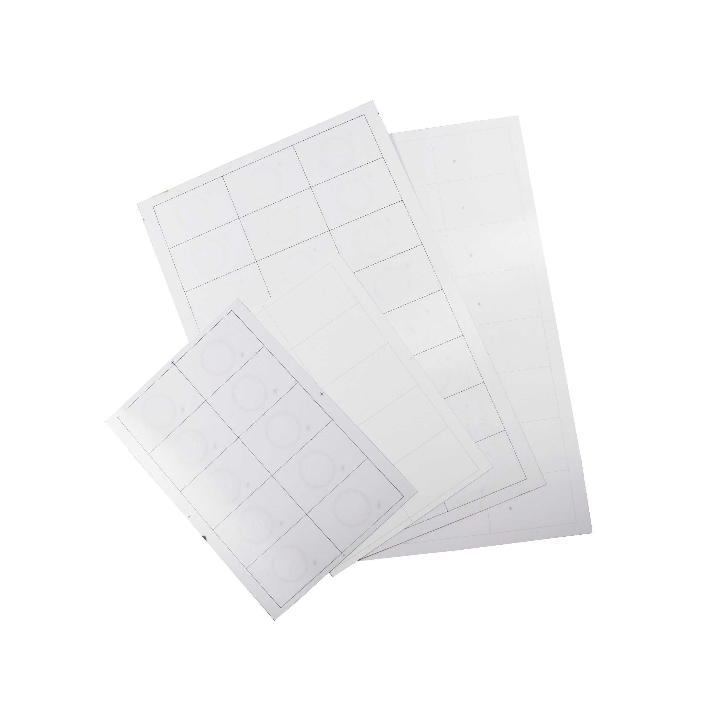 RFID A4 Sheets Layout 2*5/3*5 Prelam PVC inlay Sheet 13.56Mhz F08 chip