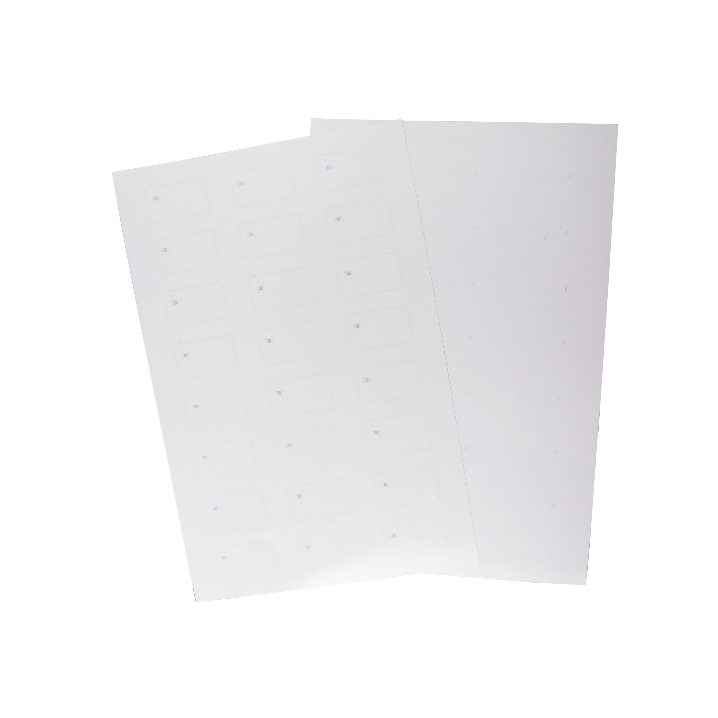 RFID A4 Sheets Layout 2*5/3*5 Prelam PVC inlay Sheet 13.56Mhz F08 chip