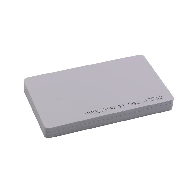 Factory Wholesale Access Control Card Pvc Tk4100 125Khz Smart Blank Rfid Nfc Card
