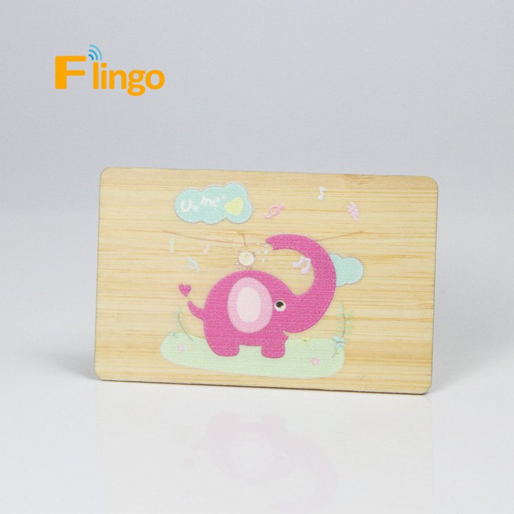 Rfid Wood Card Factory Direct Supply Eco Friendly 13.56MHz programmable RFID Wooden Smart Card RFID Blank Wood Cards