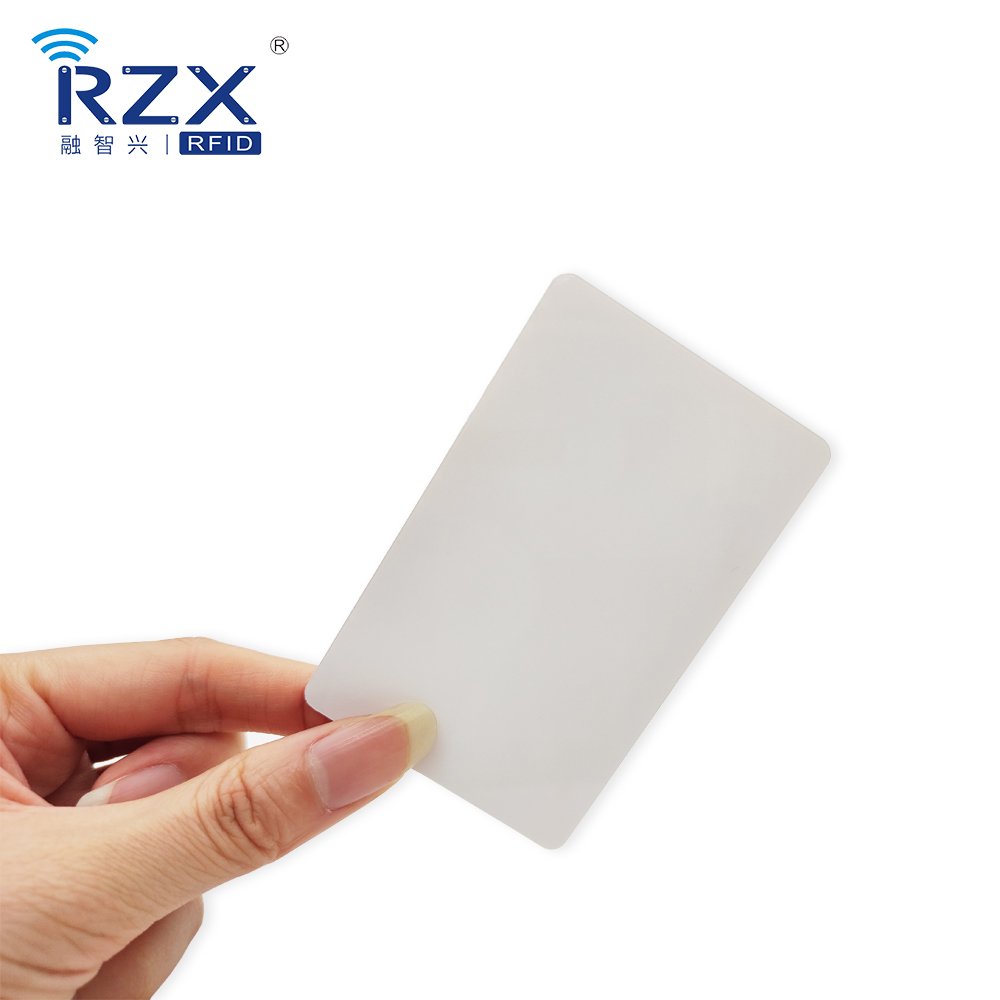 Factory Custom Contactless 125-134khz EM4450 Pvc Blank Rfid Card for Access Identification Management