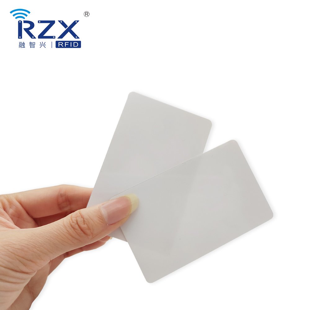 Factory Custom Contactless 125-134khz EM4450 Pvc Blank Rfid Card for Access Identification Management