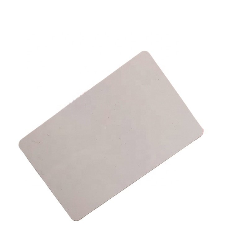 2024 Top sale customized printing logo PVC printing card with film both side plastic business card factory