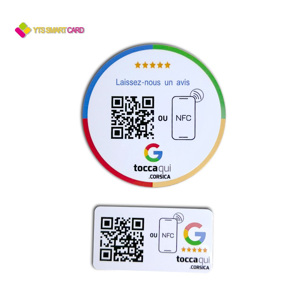 YTS 13.56mhz RFID Adhesive Label Sticker Universal Label 25mm best price nfc label for phone