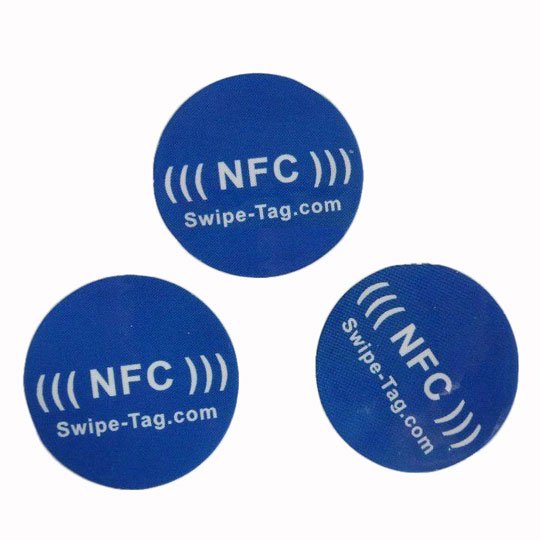 Custom Design NFC PVC Plate Card 13.56Mhz RFID PET Tag Label for Quick Access to URL