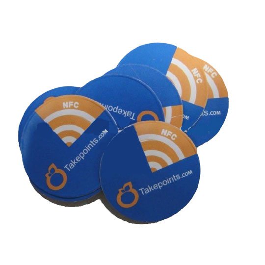 Custom Design NFC PVC Plate Card 13.56Mhz RFID PET Tag Label for Quick Access to URL