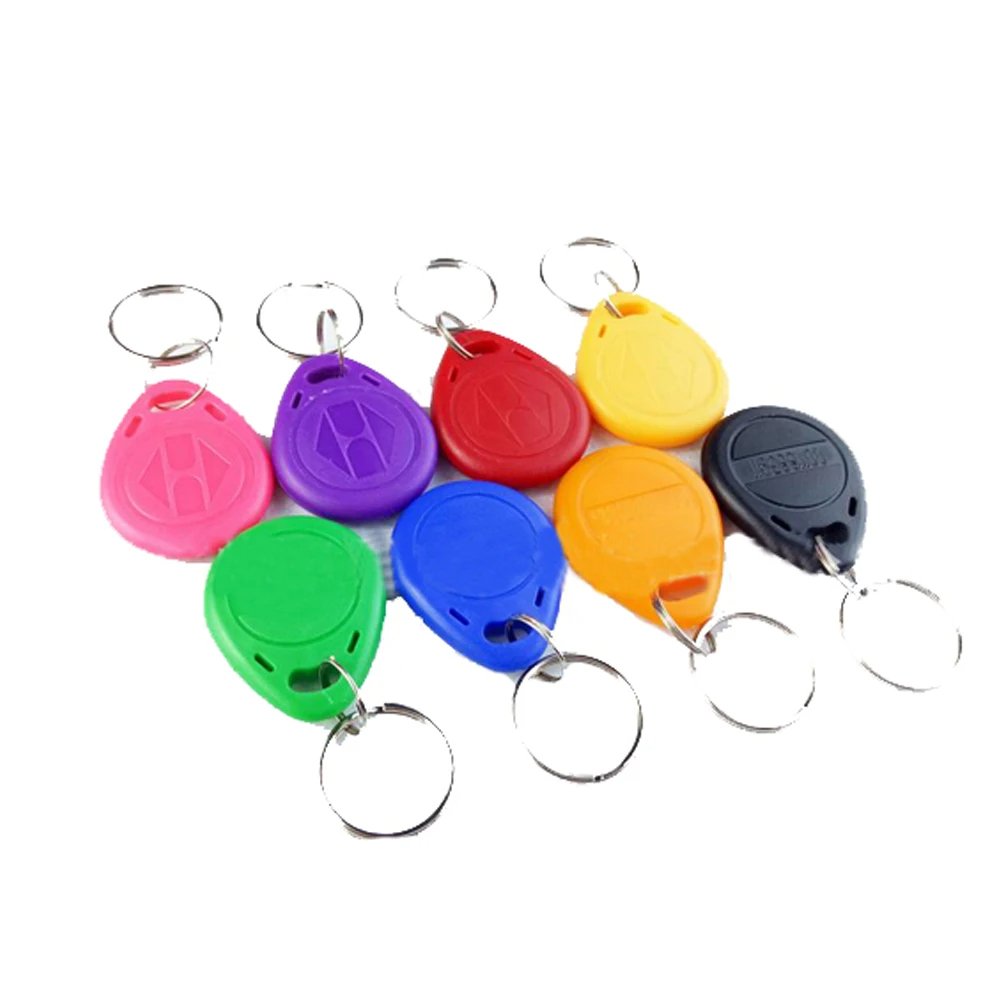 125KHz RFID Tag Proximity ID Token Tags Key Fob Keyfob Rfid Card for Access Control Time Attendance TK4100 Chip Only Reade
