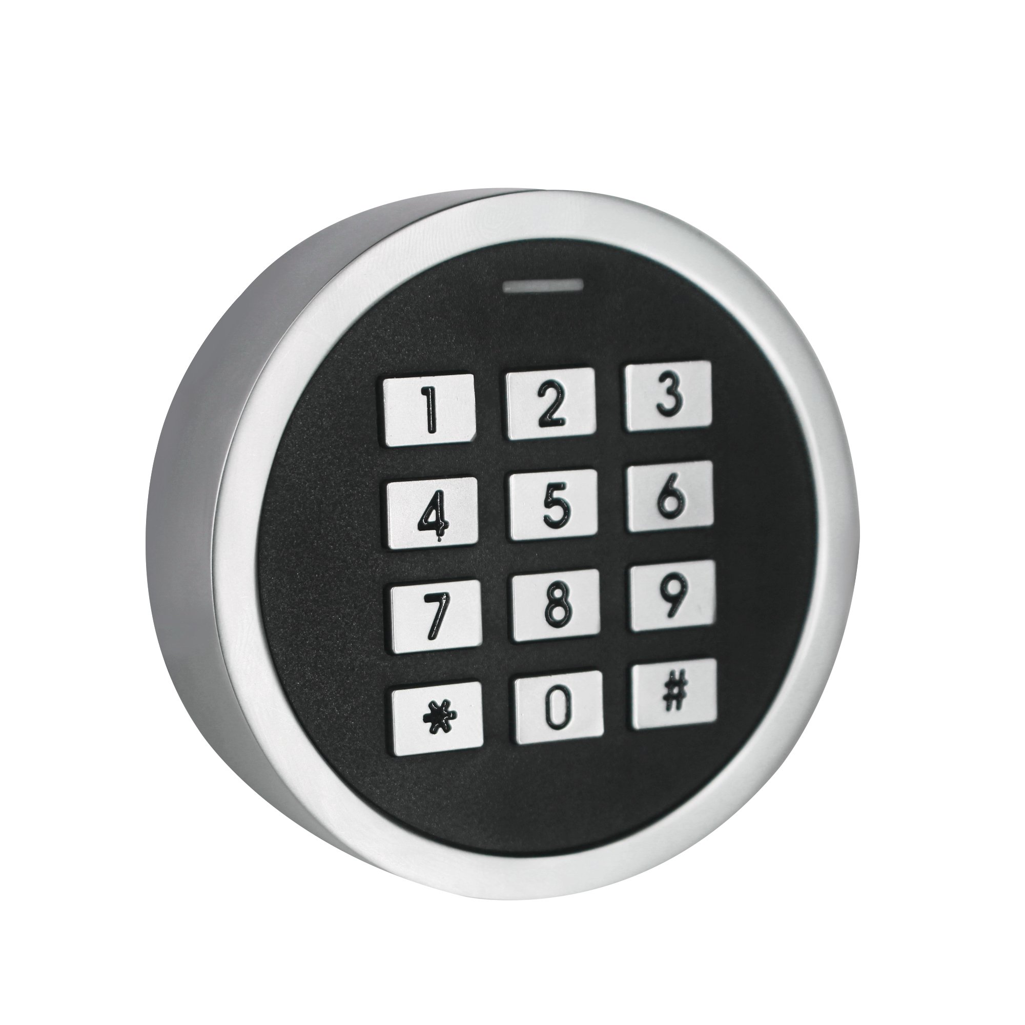 Secukey Mini Round Shape Digital Keypad Standalone Access Control System 125KHz EM card Reader Waterproof RFID Access Controller
