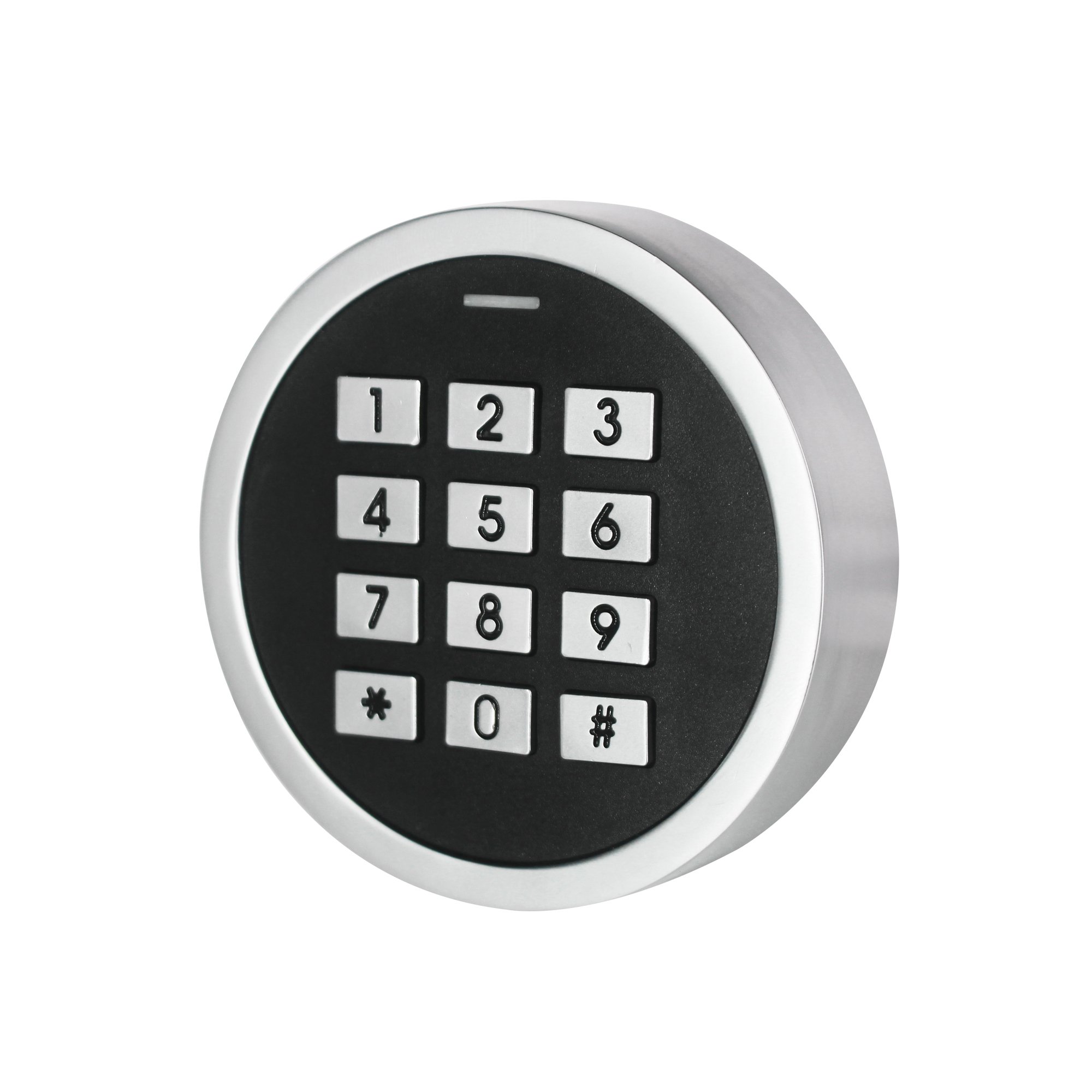 Secukey Mini Round Shape Digital Keypad Standalone Access Control System 125KHz EM card Reader Waterproof RFID Access Controller