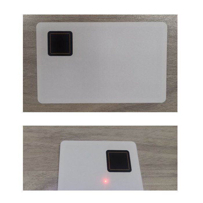 Cold laminating OEM biometric Fingerprint card, 13.56mhz access control active or passive fingerprint card