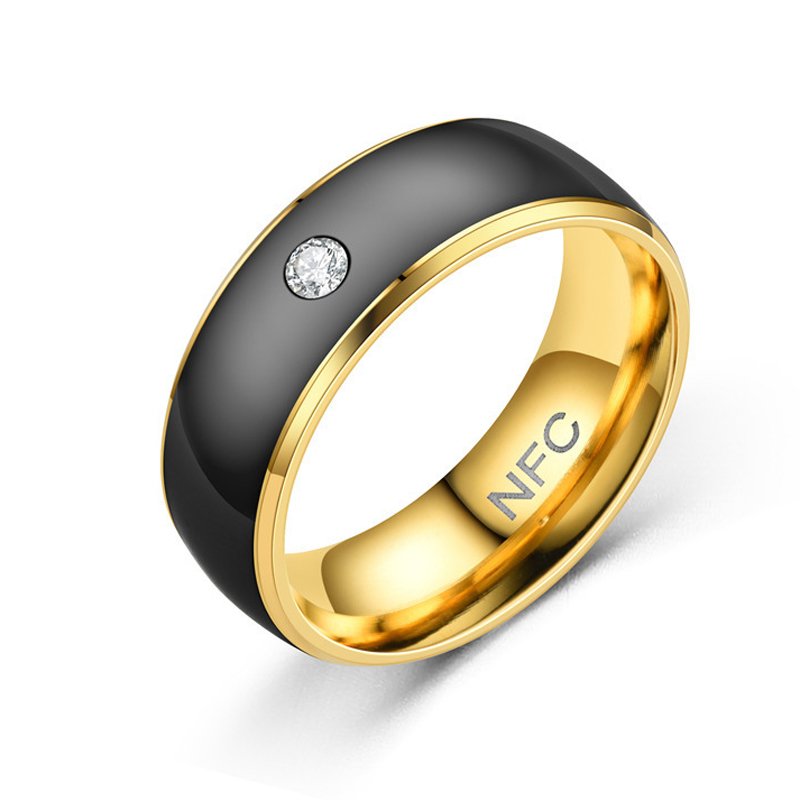 XRH wholesale contactless payment access control RFID ring N213 215 216 Smart Keys gift loyalty Finger smart metal NFC Ring
