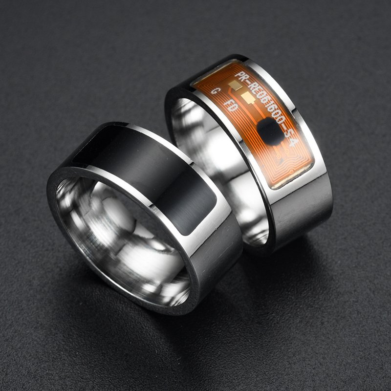 XRH wholesale contactless payment access control RFID ring N213 215 216 Smart Keys gift loyalty Finger smart metal NFC Ring
