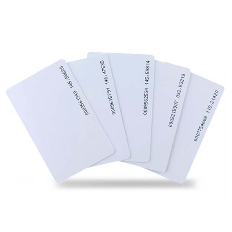 Wholesale Contactless Access Control ID Card 125khz Tk4100 Chip PVC Smart Blank Proximity RFID Card