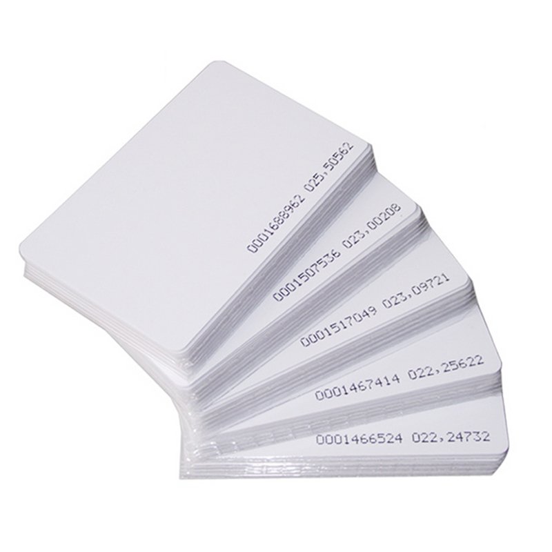 Wholesale Contactless Access Control ID Card 125khz Tk4100 Chip PVC Smart Blank Proximity RFID Card