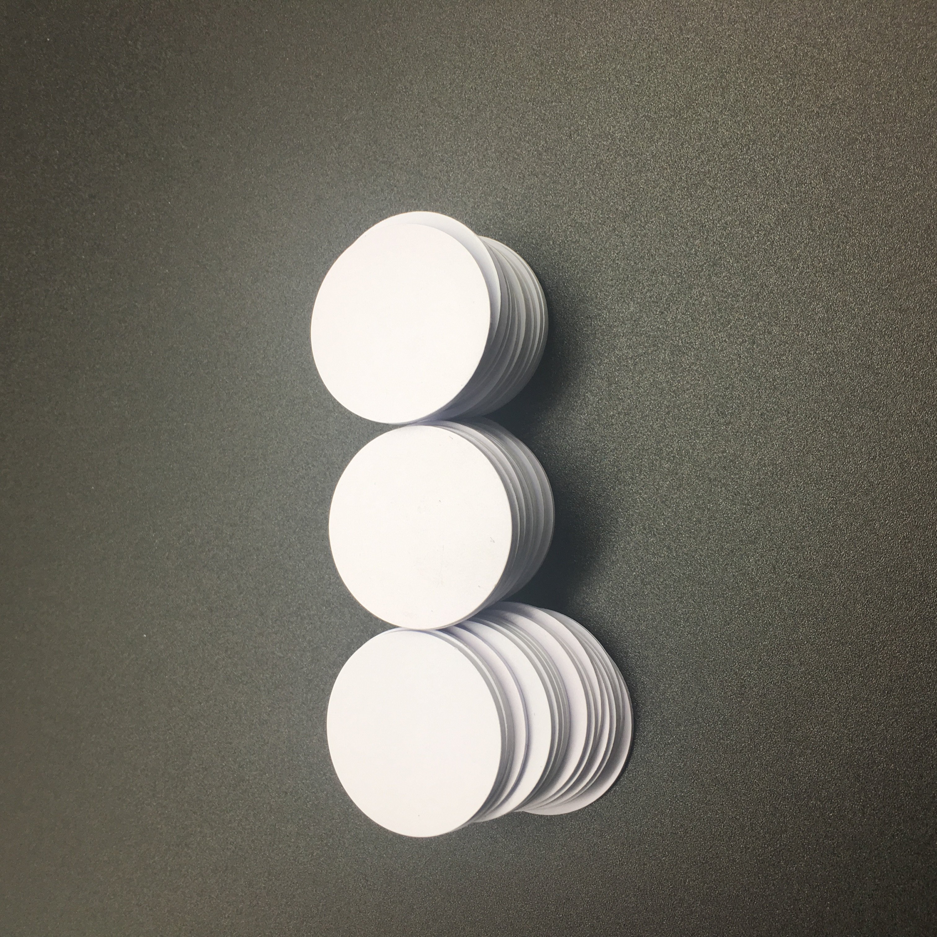 125 khz Round NFC Token RFID Coin Tag Access Control With Chip Sticker Card Coin NFC PVC Card
