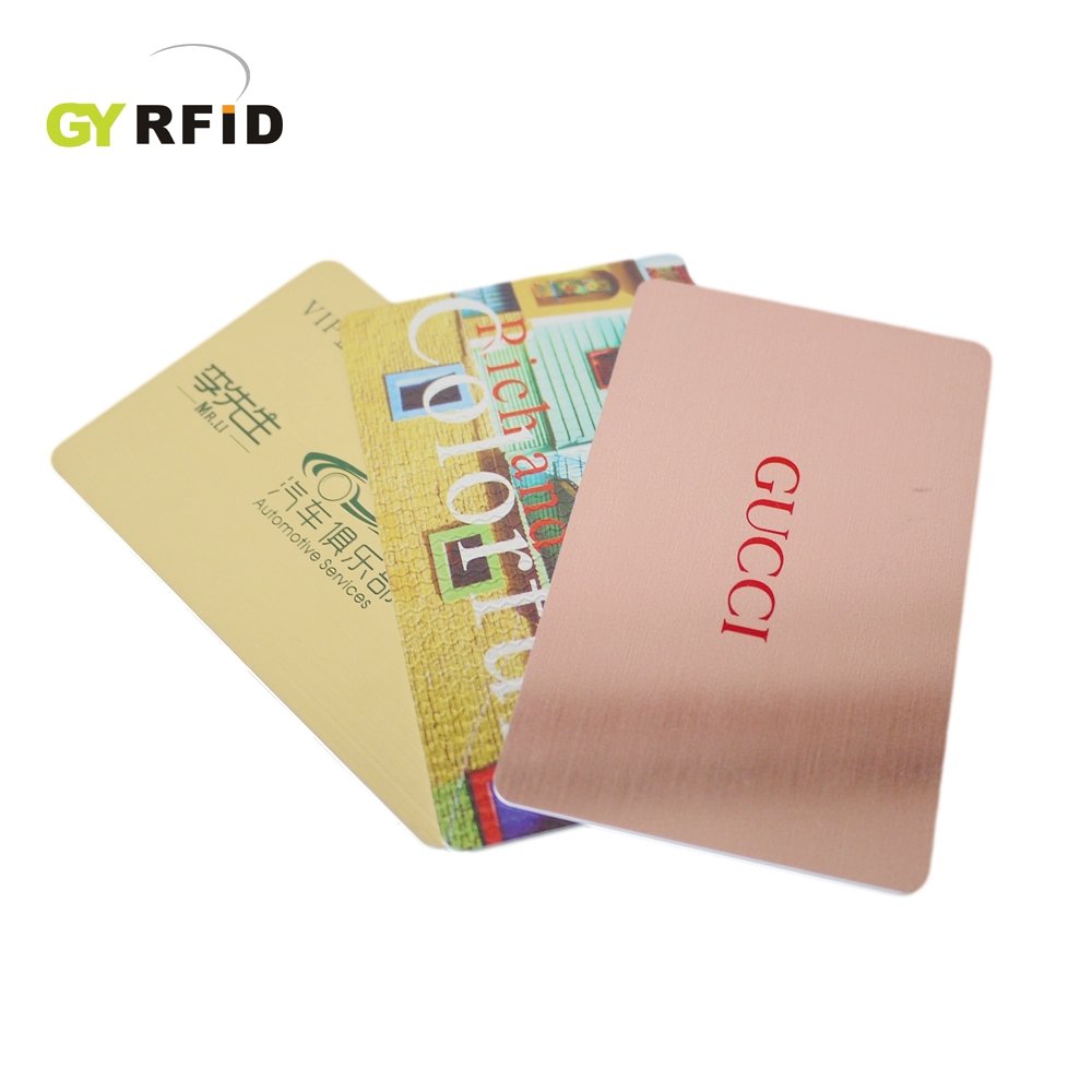 GYRFID custom Heavy Metal 216 NFC Card metal card nfc metal business cards for loyalty | ISOMT
