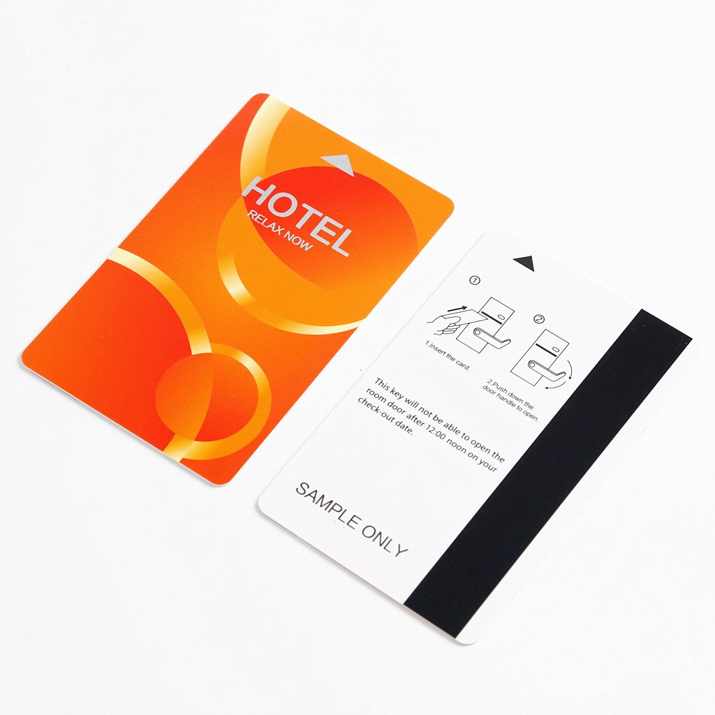 Full Color Printing MIFARE Classic 1K/4K (S50,S70) 13.56mhz HF Smart Door Access RFID Hotel Key Card for Hotel Door Lock System