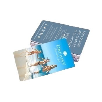 New arrival full color printing health Cards without chip