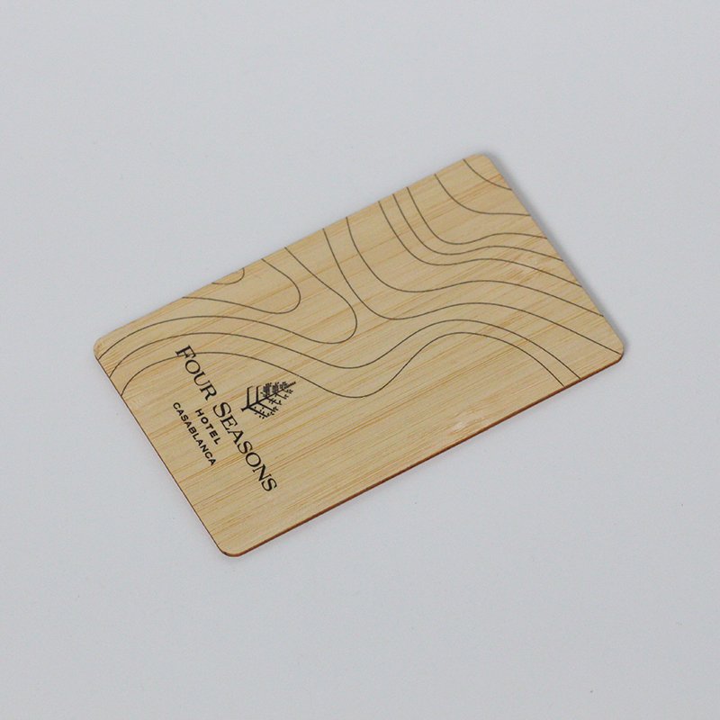 Beline Wooden RFID Key Card For Hotels
