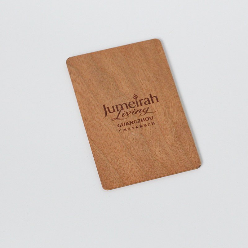 Beline Wooden RFID Key Card For Hotels