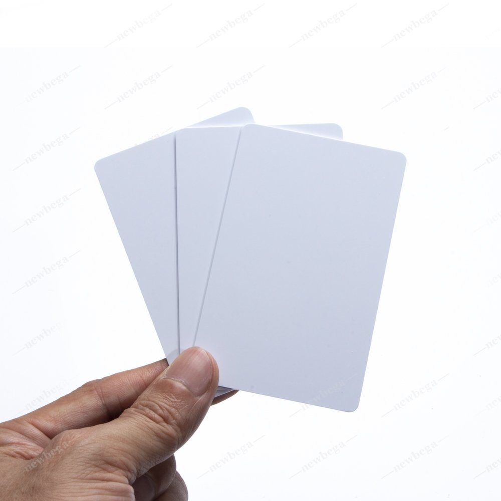 13.56Mhz HF 1K Chip F08 Smart Card Contactless RFID Card Plastic PET/ABS blank white plain card CR80