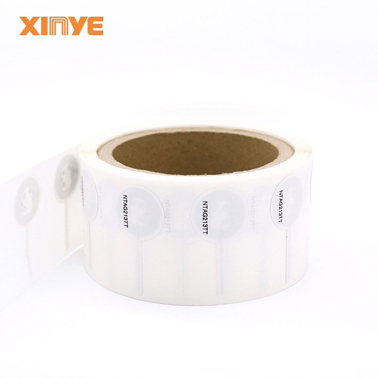 RFID inventory bottle tags HF tamper proof label tag NFC NTAG424DNA TT rfid wine bottle security tags