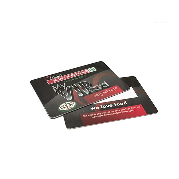 China Wholesale multi color Magnetic Stripe card Plastic PET Silk printing Embossing card