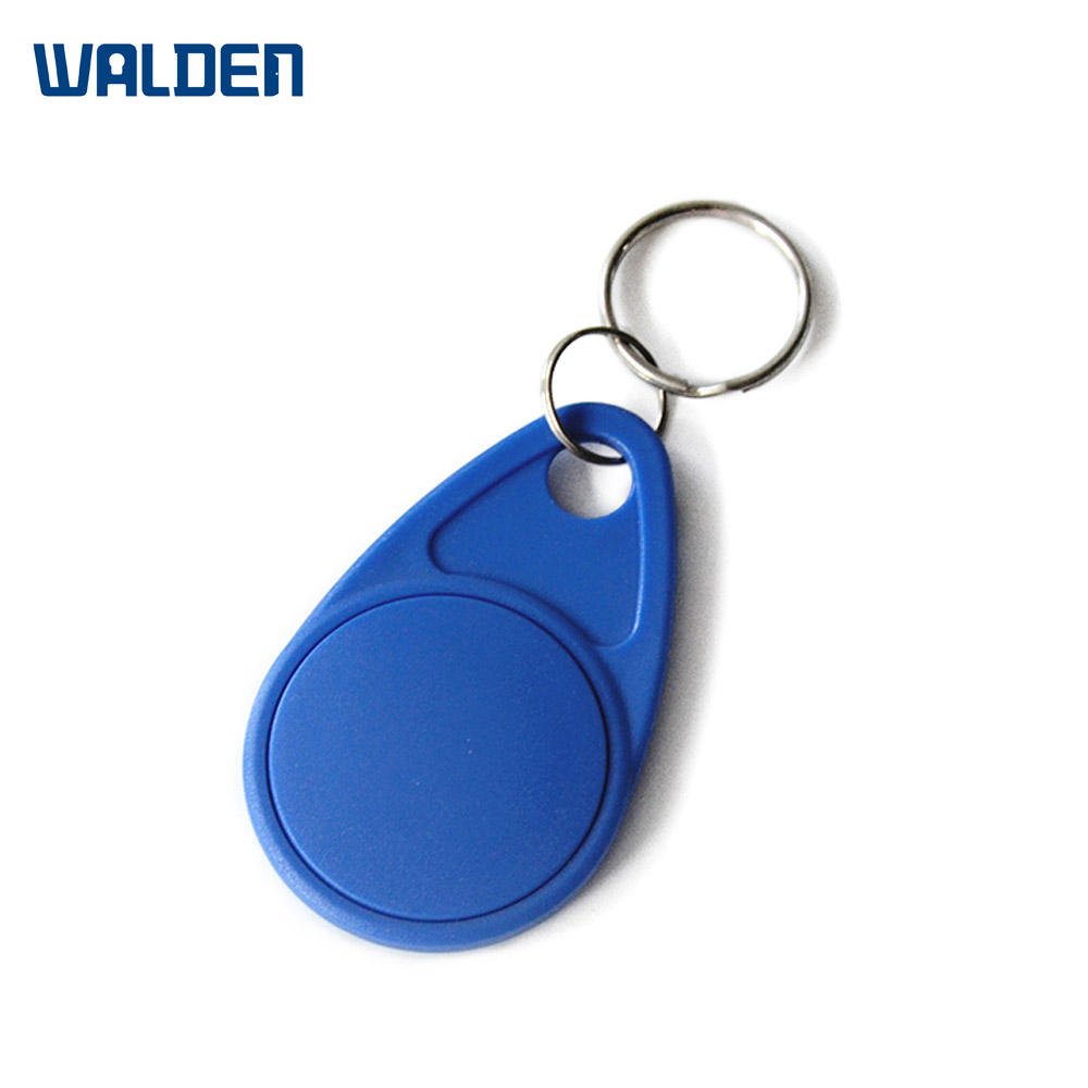 Waterproof access control keyfobs ABS Plastic 125khz Smart NFC Key Ring RFID Keyfob For Door/Elevator