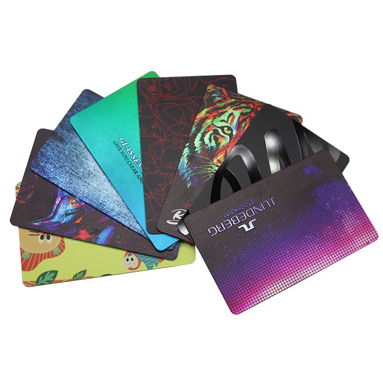 Custom Printing NFC Smart Card 13.56mhz F08 NFC Chip Card pvc id nfc rfid Card