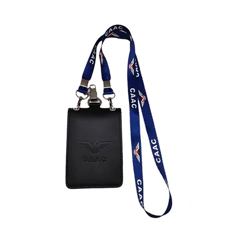 Customized Printing Plastic Identification Card Event Working Staff Employee Badge PVC ID Card With Lanyard