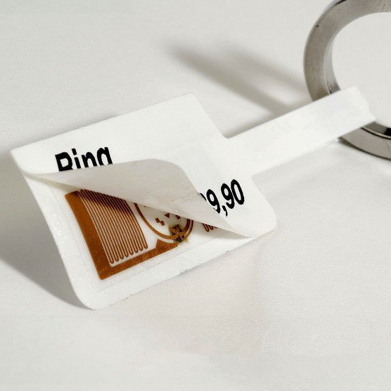 Custom Jewelry Tag Coated Paper Access Control Card Remote Reading Fast Inventory Data Collection Passive UHF RFID Jewelry Tag
