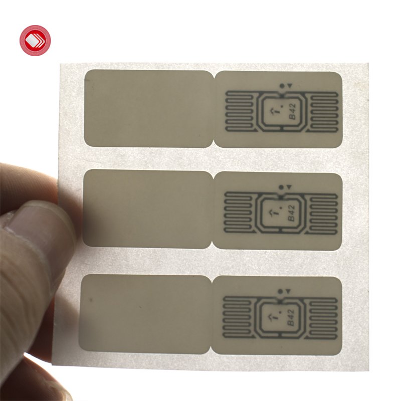 Custom Jewelry Tag Coated Paper Access Control Card Remote Reading Fast Inventory Data Collection Passive UHF RFID Jewelry Tag